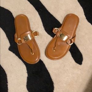 Brown Michael Kors sandals